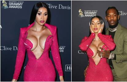 Cardi B jedva obuzdala grudi: Suprug ih je morao pridržavati