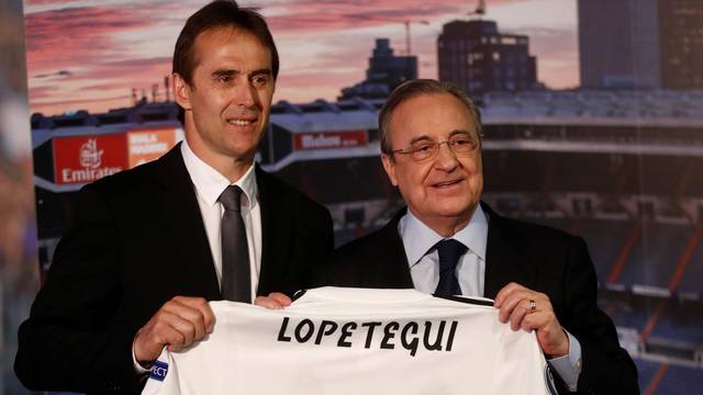 Real Madrid present new coach Julen Lopetegui