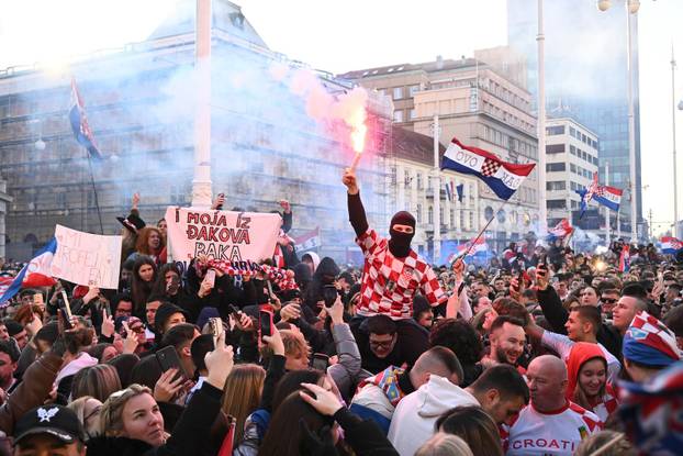 Zagreb: Svečani doček rukometaša nakon osvojenog srebra na Svjetskom prvenstvu