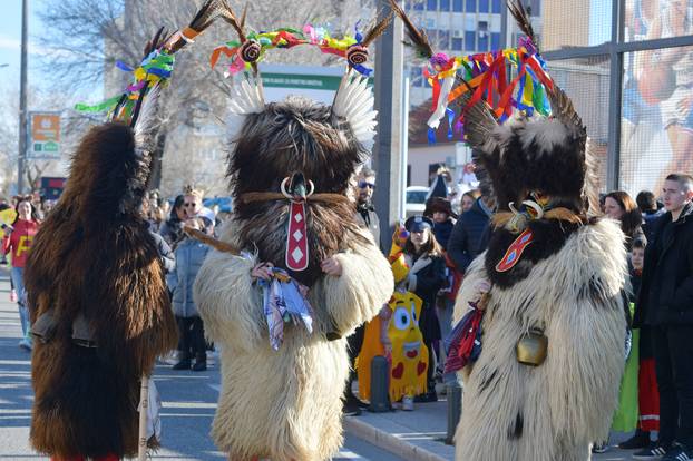 Šibenski karneval na gradskim ulicama