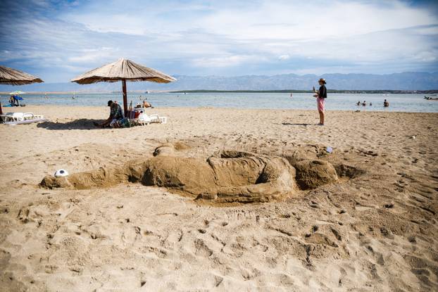 11. Festival pijeska na Kraljičinoj plaži u Ninu