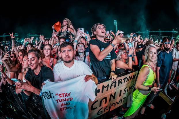 Split - Treca Vecer Ultra Festivala. DJ  Martin Garrix