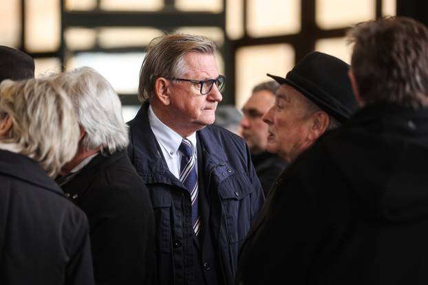 Zagreb: Sprovod glazbenika Ćire Gašparca