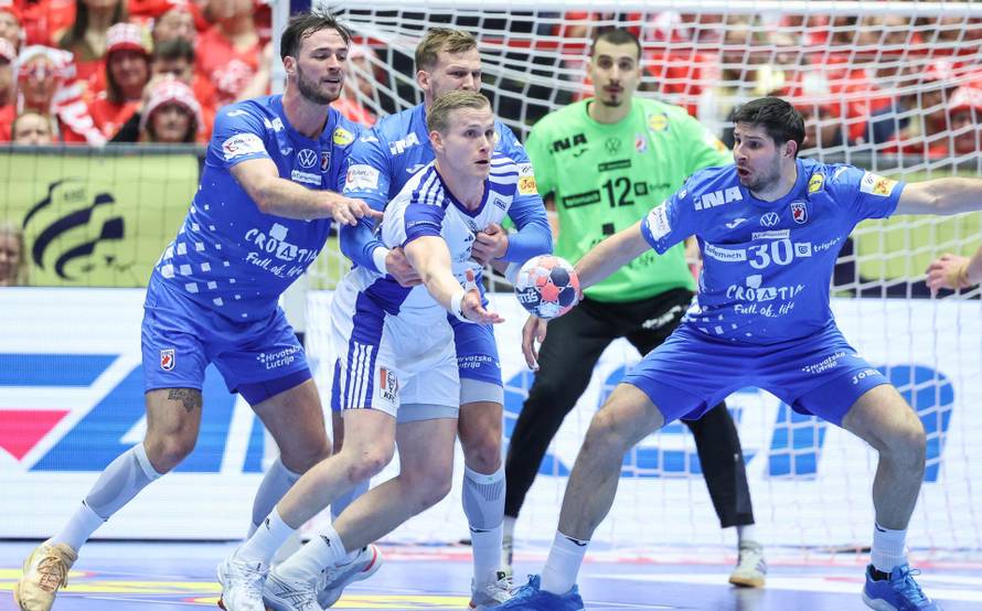 Susret Islanda i Hrvatske u utakmici za treće mjesto EHF Europskog prvenstva