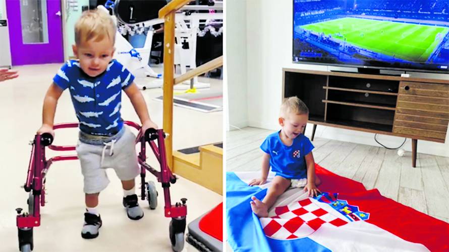 Hrabri Šimun (8) u Modrićevom dresu čeka još jednu operaciju