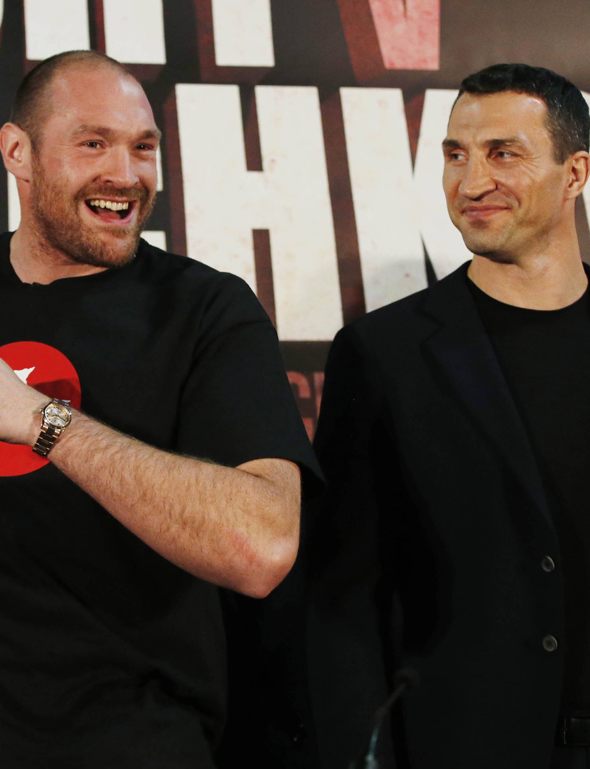 Tyson Fury & Wladimir Klitschko Head-to-Head Press Conference