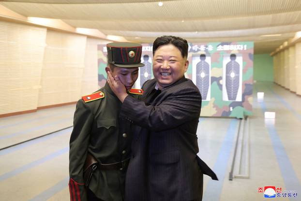 North Korea's leader Kim Jong Un visits the Mangyongdae Revolutionary School