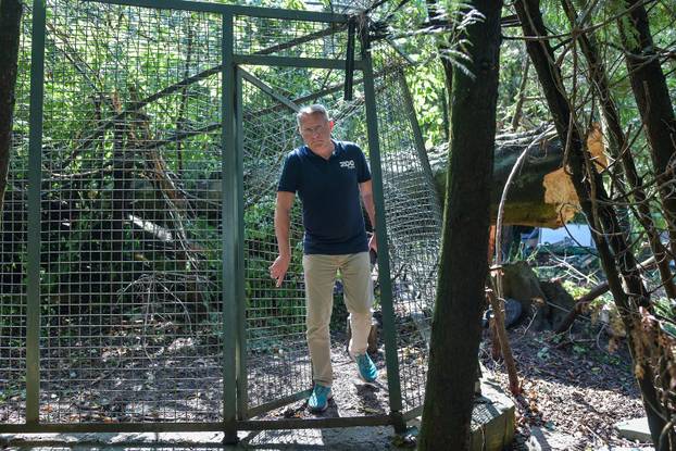 Zagreb: Zoološki vrt pretrpio štetu u nevremenu, bit će zatvoren do daljnjeg