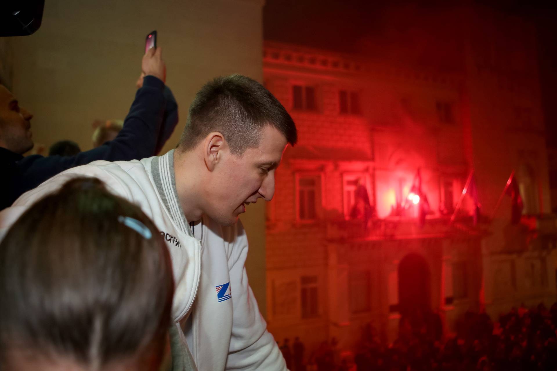 Zadar: Doček košarkaša Zadra nakon osvojenog kupa