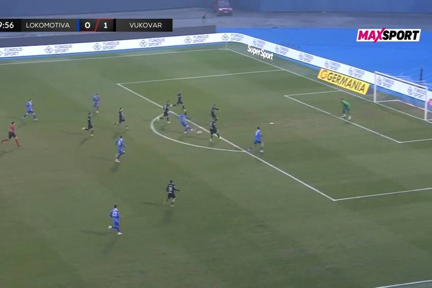 Golovi na utakmici Lokomotiva - Vukovar