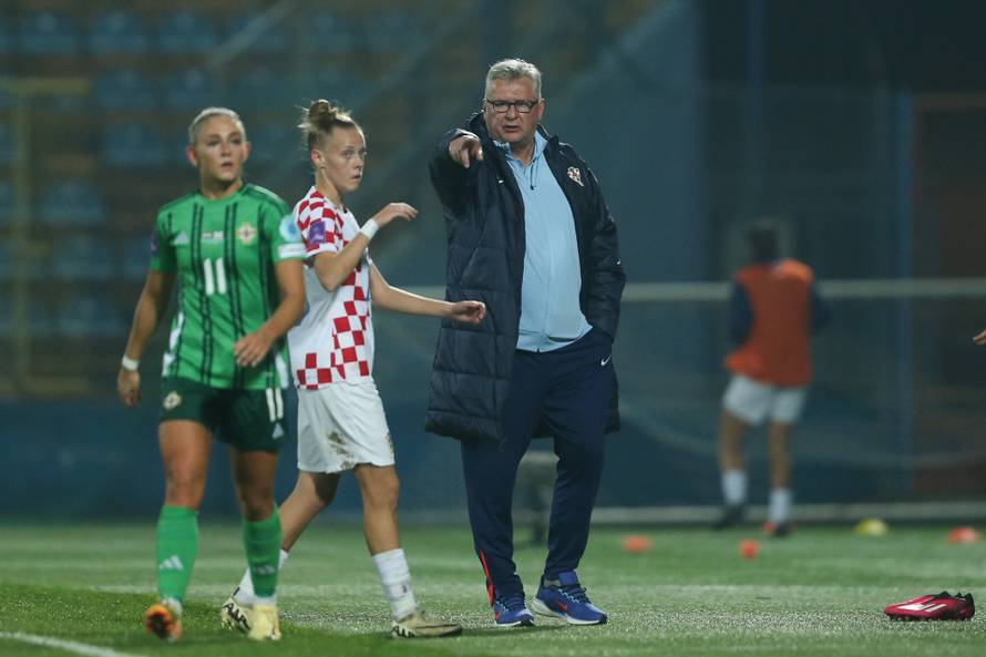 Varaždin: Prva utakmica dodatnih kvalifikacija za EP nogometašica Hrvatske i Sjeverne Irske