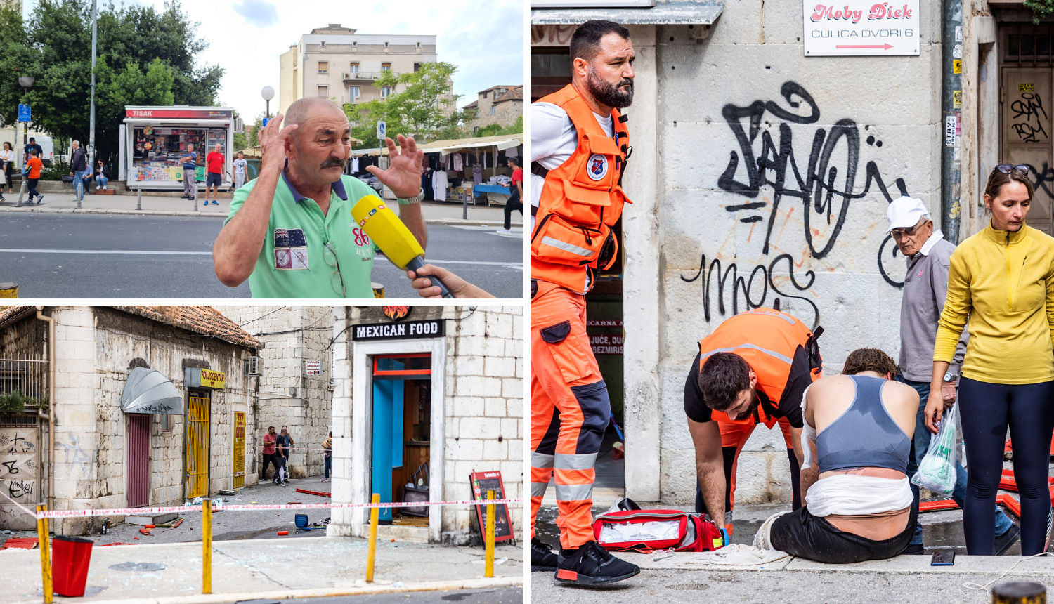 Istraga eksplozije u splitskom fast foodu ide dalje. Radnici su u bolnici, imaju teške ozljede