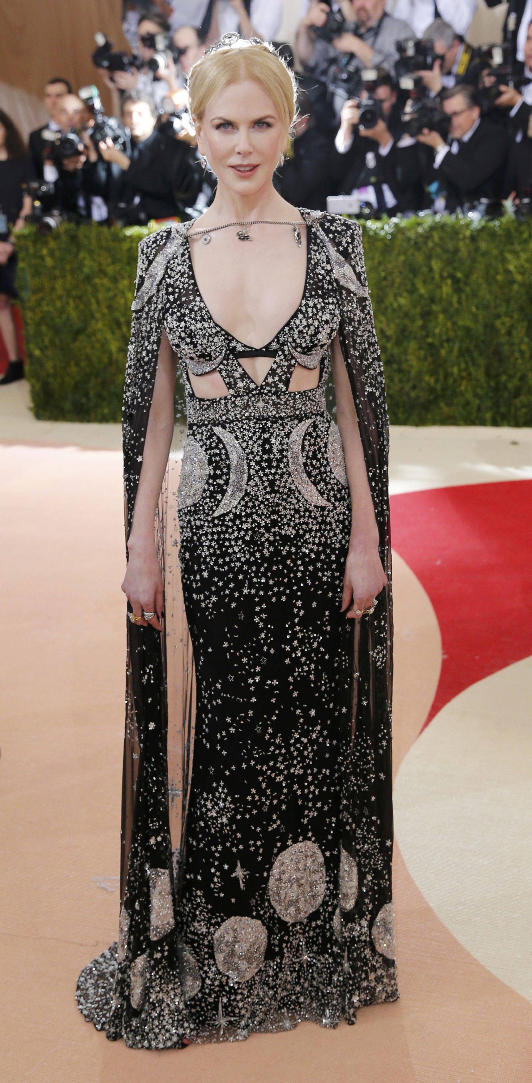 Actress Nicole Kidman arrives at the Met Gala in New York