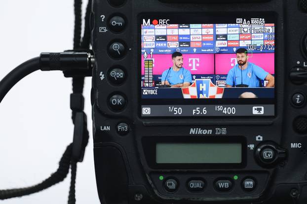 KATAR 2022 - Bruno Petković i Josip Juranović obratili su se novinarima  uoči polufinala protiv  Argentine