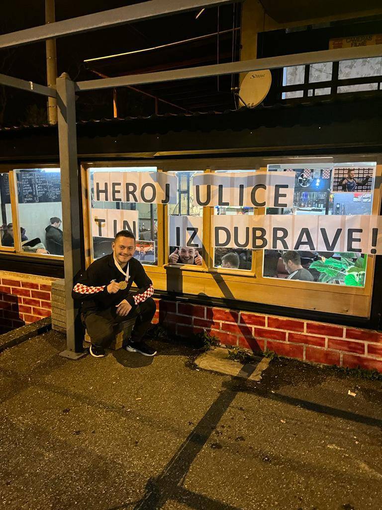 VIDEO Europski prvak stigao je kući: Tin iz Dubrave, heroj ulice