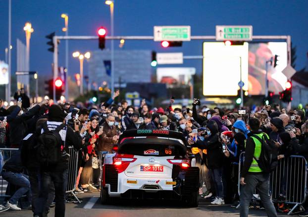 Zagreb: Ceremonijalni start WRC Croatia Rally 2021.