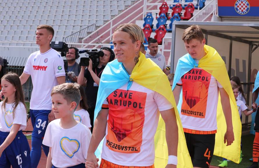 Split: Humanitarna utakmica između Hajduka i Sahtara iz Donecka