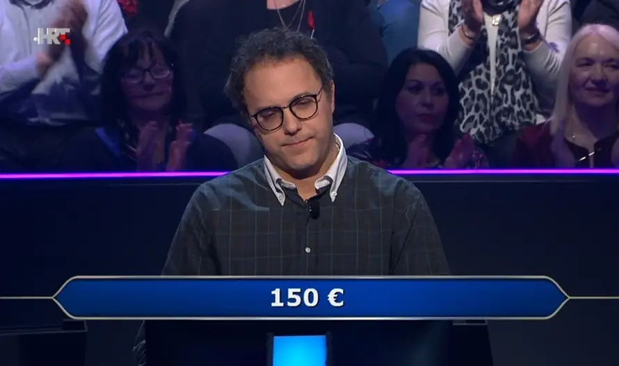 Saša iz Splita je odustao na 12. pitanju: Znate li vi odgovor?
