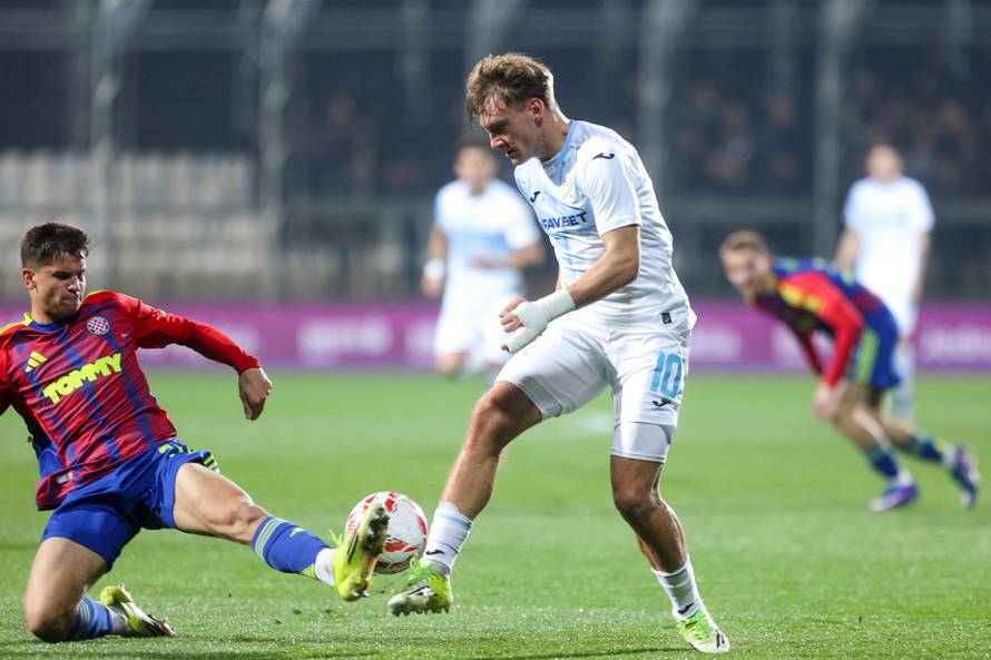 Susret Rijeke i Hajduka u četvrtfinalu Hrvatskog nogometnog kupa