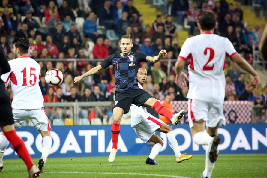 Rijeka: Susret Hrvatske i Jordana u prijateljskoj utakmici