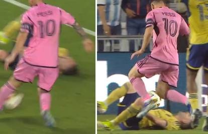 VIDEO Tko leži, Messi mu bježi: Argentinac šokirao driblingom preko ozlijeđenog suparnika!