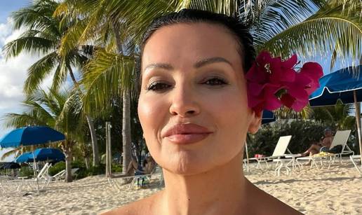 Nina Badri&cacute; zimu zamijenila Karibima: Pogledajte kako u&zcaron;iva na predivnom otoku