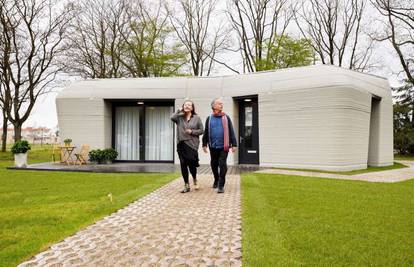 Prva 'printana' 3D kuća u Nizozemskoj  je dobila stanare