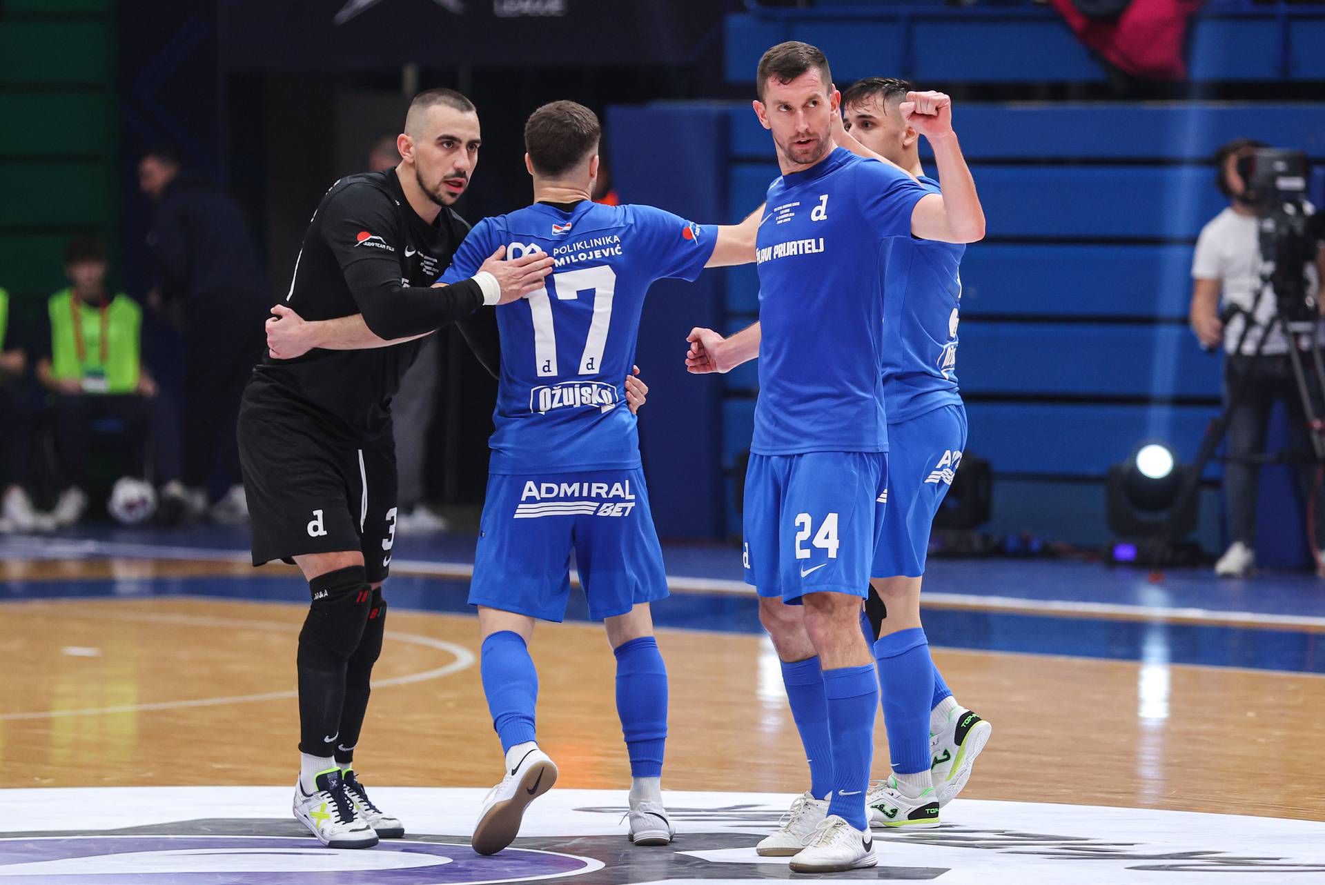 Susret Futsal Dinama i Etoile Lavalloisea u 2. kolu Elitne runde Lige prvaka