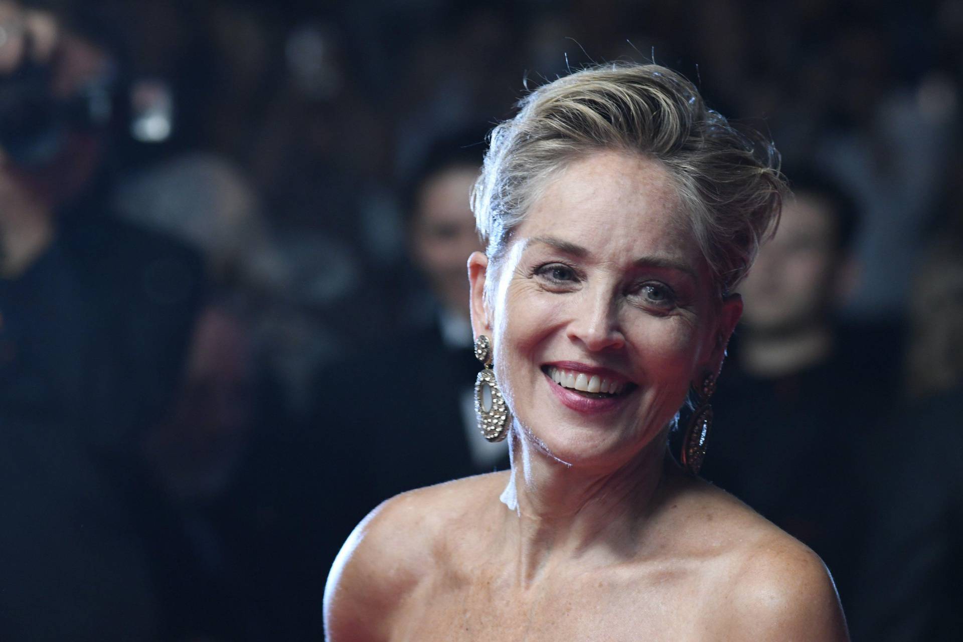 Cannes, France. 23rd May, 2022. 75th Cannes Film Festival 2022, red carpet "Crimes Of The Future" Pictured: Sharon Stone Credit: Independent Photo Agency/Alamy Live News