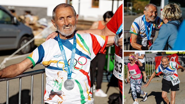 Vlada je najstariji maratonac na Balkanu: Ujutro hoda uz pomoć štapa, a popodne trenira za trke