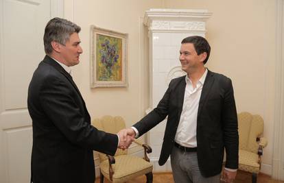 Milanović je primio Pikettyja: Razgovarali o financijskoj krizi