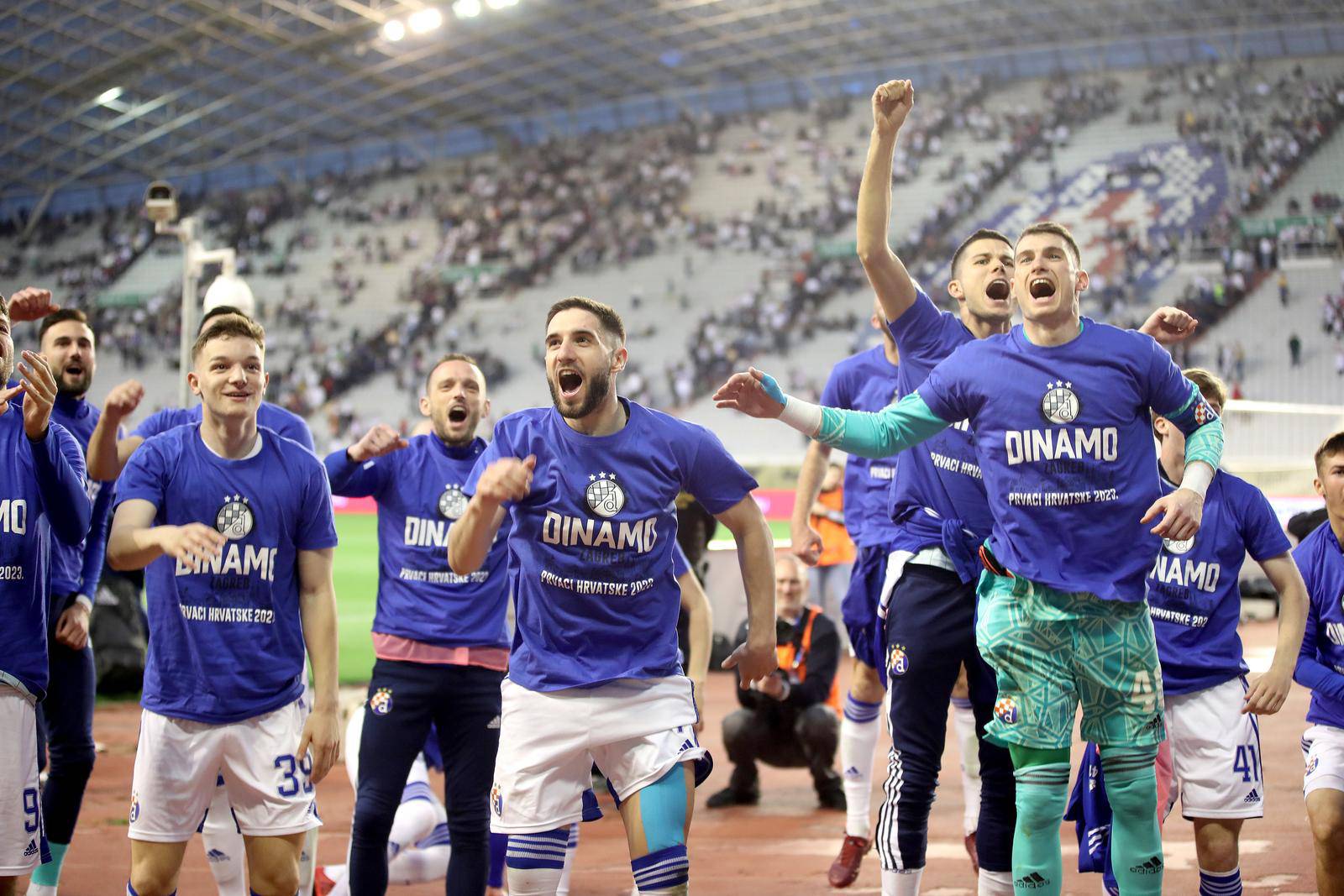 Dinamo remijem na Poljudu osvojio 24. naslov prvaka Hrvatske
