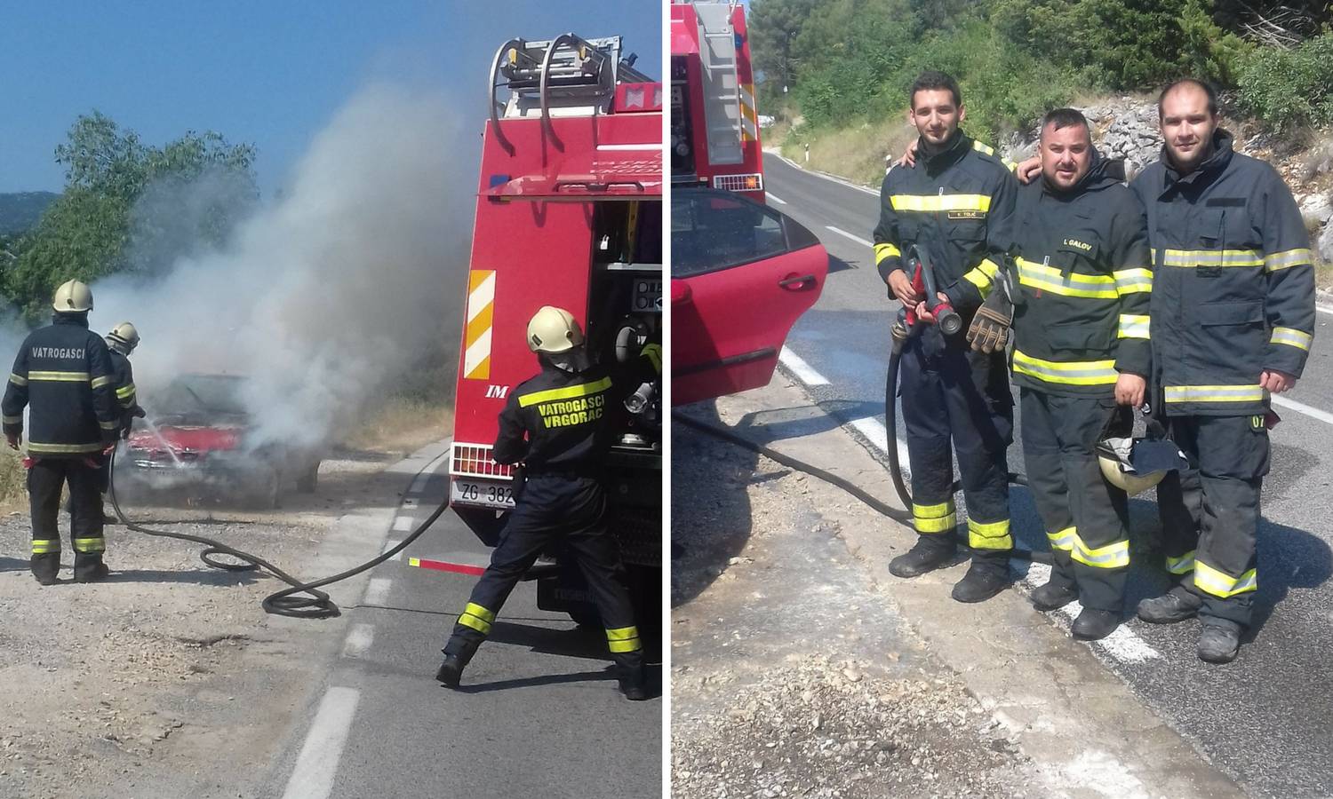 Vatrogasci su ugasili požar, a sad mu žele kupiti i novi auto