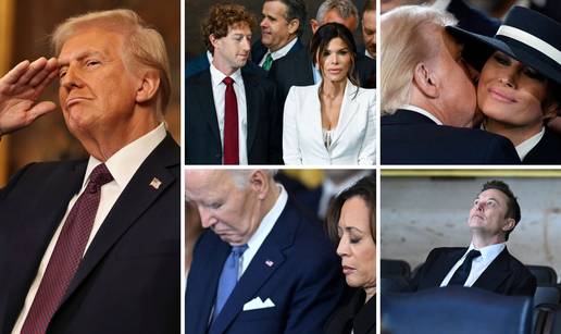 FOTO Zuck zuri u dekolte, Musk u strop, sve puno milijardera: Ovo je Trump inauguracija 2.0