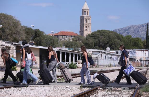 Split: Vlak iz Bratislave stigao je pun turista koji idu na Ultru 