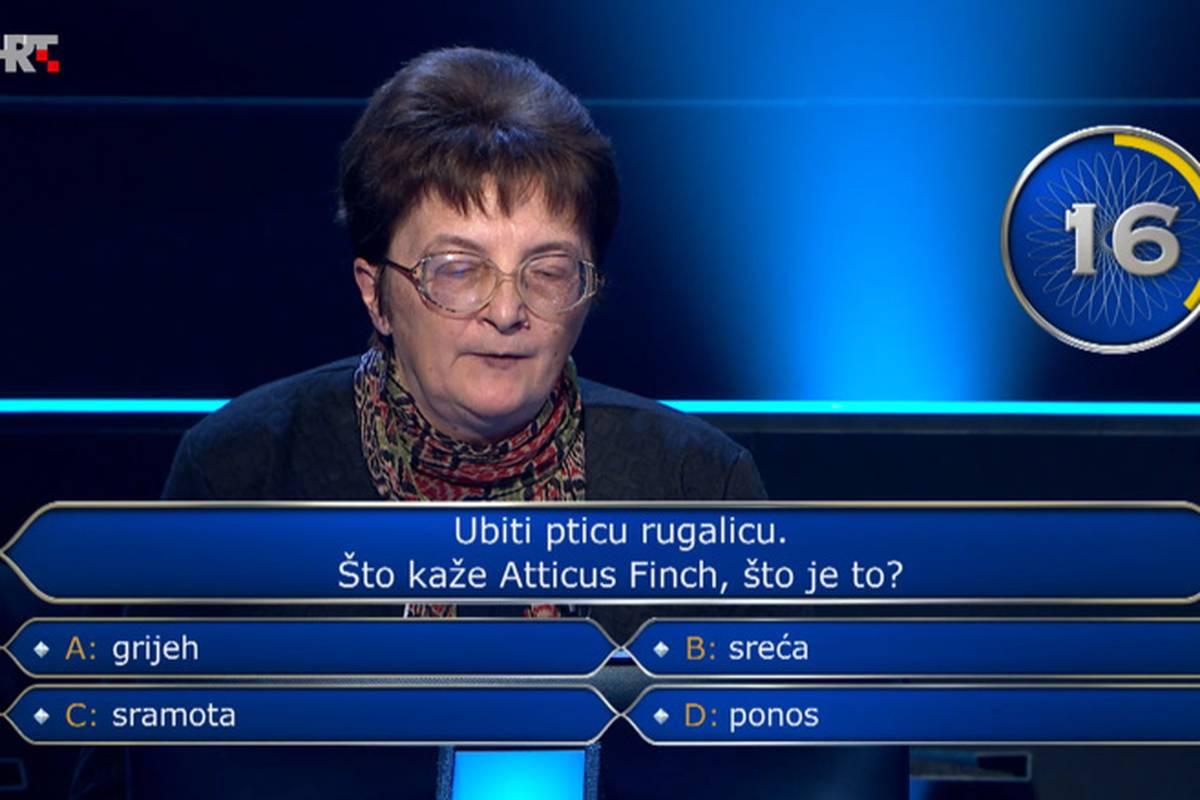 Iskoristila sve džokere na ovom pitanju: Znate li točan odgovor?