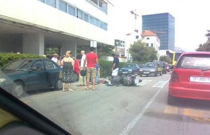 Split: Vozač skutera je na prijelazu srušio pješakinju