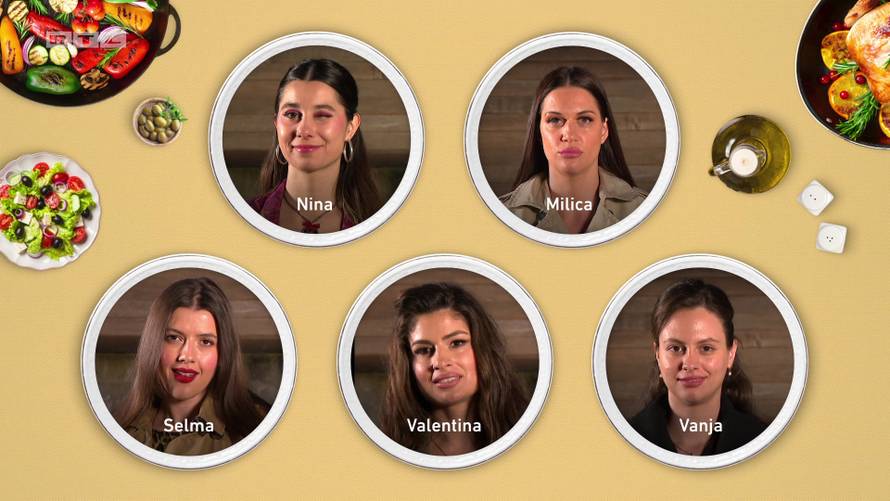 ANKETA U 'Večeru za 5' stiže još pet cura iz 'Savršenog'! Koja će napraviti top, a koja flop hranu?
