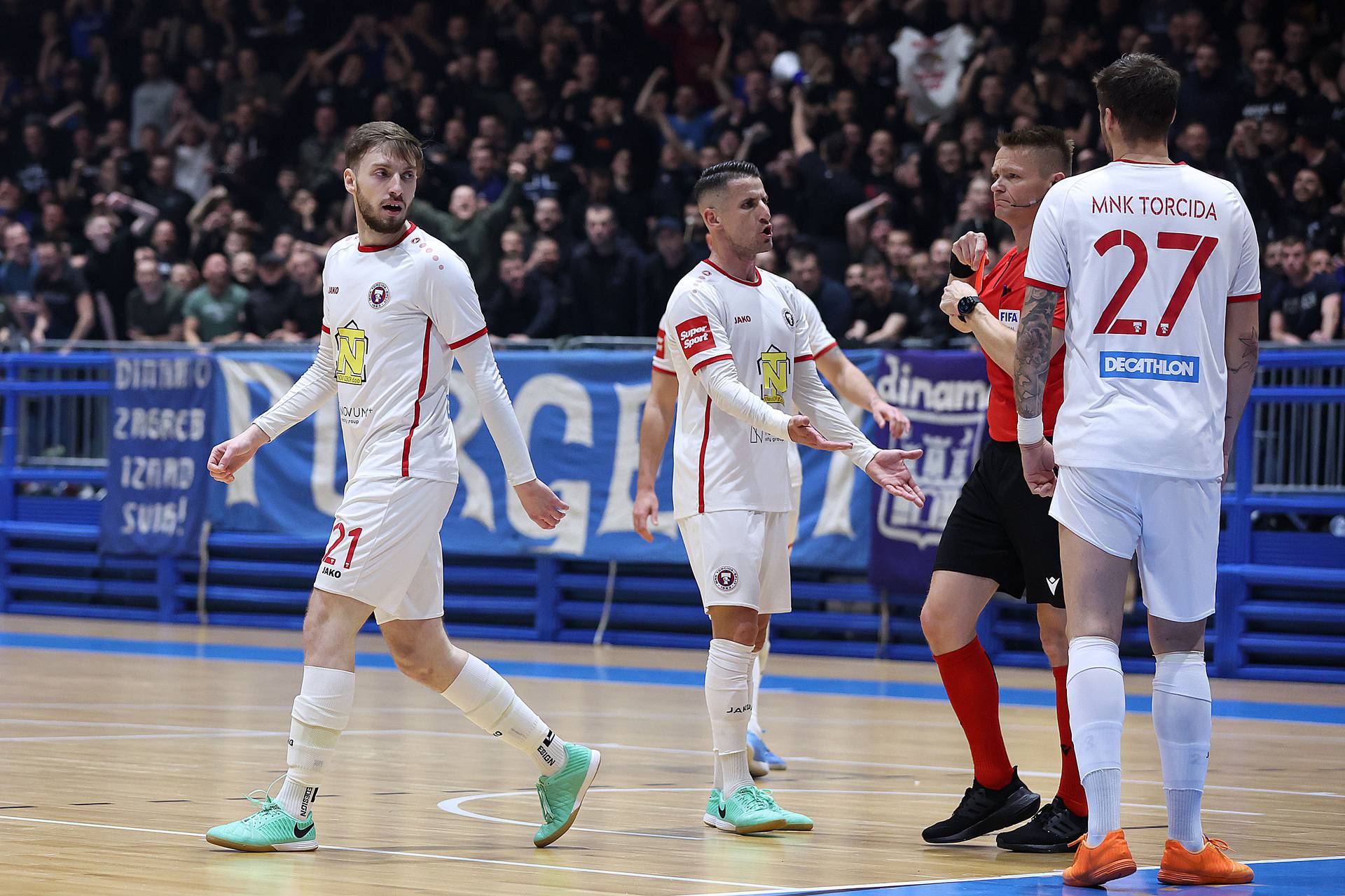 Zagreb:  1. HMNL, četvrtfinale, treća utakmica, MNK Futsal Dinamo - MNK Torcida