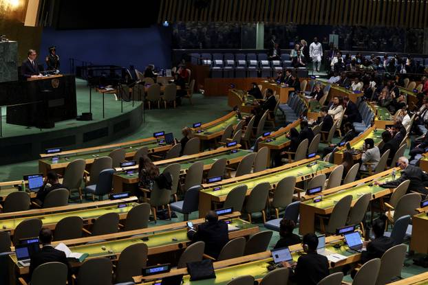 80th United Nations General Assembly at U.N. headquarters in New York