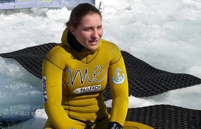 Kakav ledeni zaron: Valentina (18) je prava kraljica dubina
