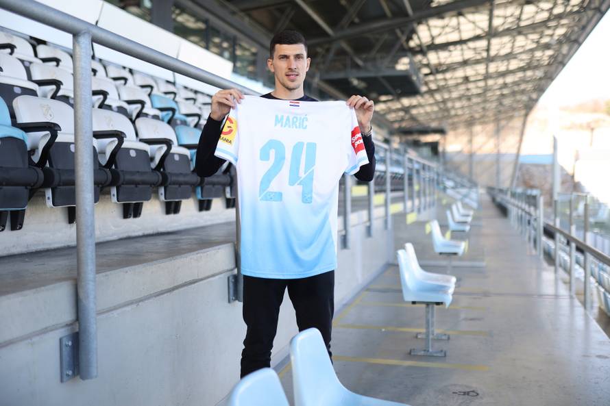 HNK Rijeka predstavila novog igrača Mirka Marića