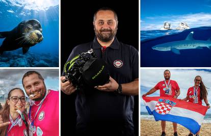 Cijenjeni podvodni fotograf Damir Zurub: 'Ronim s morskim psima, a delfin me čak i zagrlio'