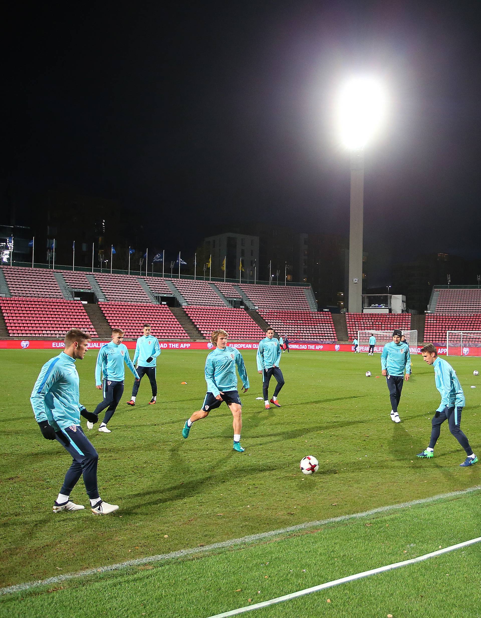 'Vatreni' trenirali u Tampereu: Odluka o Subi na dan utakmice