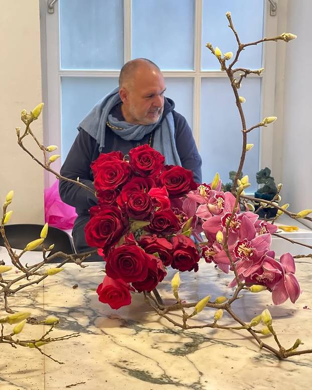 FOTO Tajne kralja cvjetnih aranžmana: 'S Majkom Terezom sam jeo uskršnji doručak'