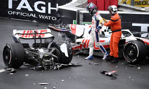 VIDEO Krš i lom u Monaku: Mick Schumacher prepolovio bolid