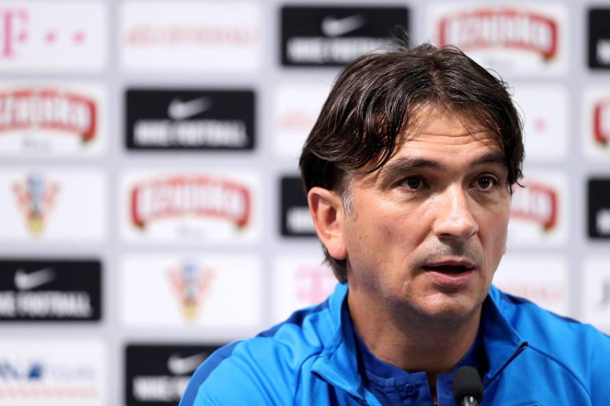 RoÅ¡Äino: Konferencija za novinare izbornika hrvatske nogometne reprezentacije Zlatka DaliÄa