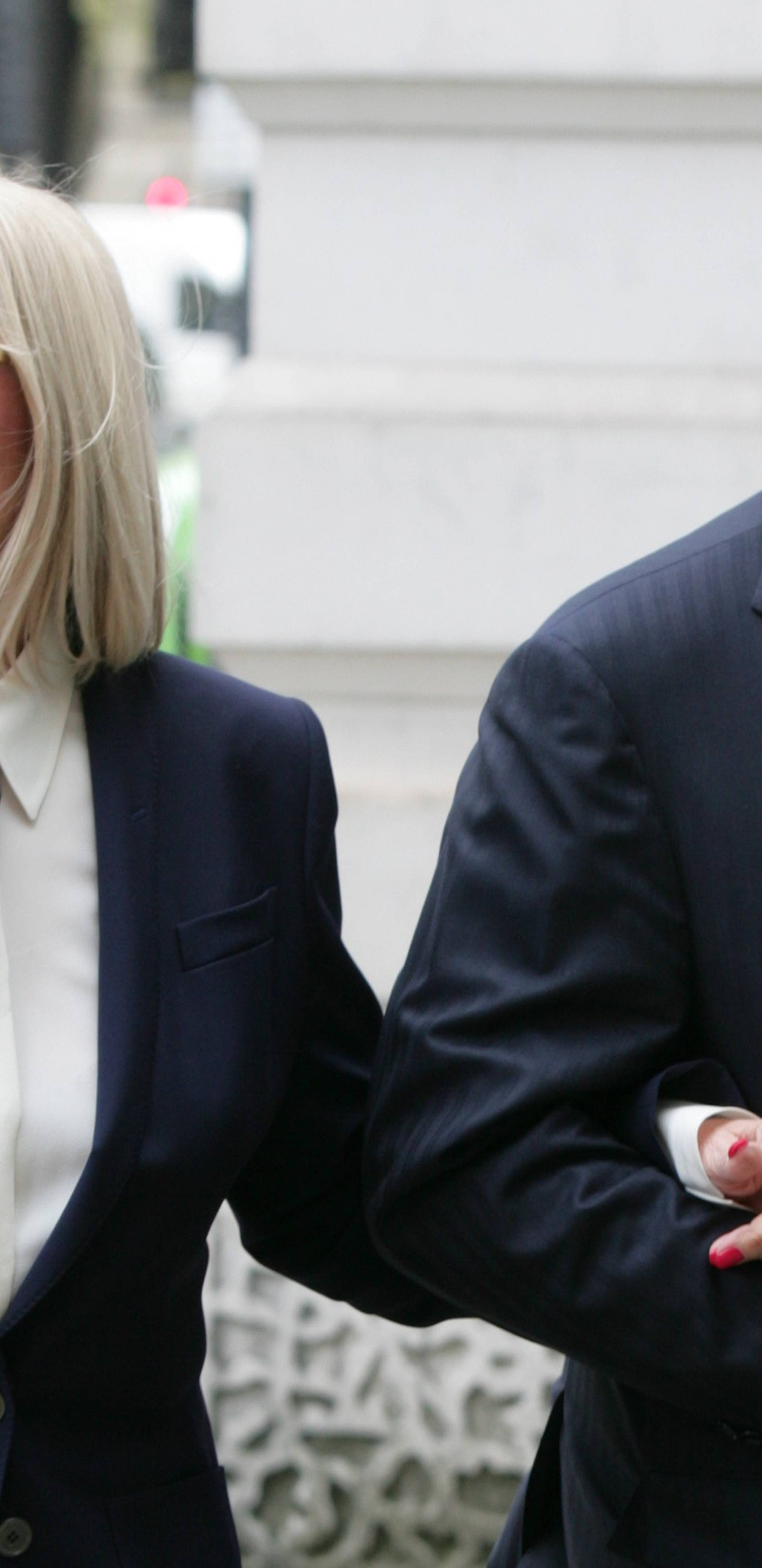 EXCLUSIVE Ivica Todoric and his wife Vesna Todoric are seen arriving at Westminster Magistrates Court in London today. A judge ruled today that the Agrokor founder is to be extradited back to Croatia.