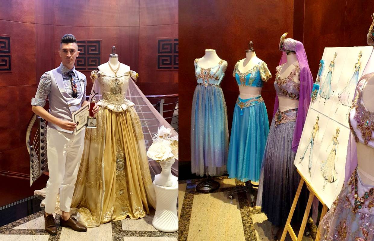 Veliki uspjeh: Kostimograf Neven Mihić održao je izložbu klasičnih kostima u Dubaiu