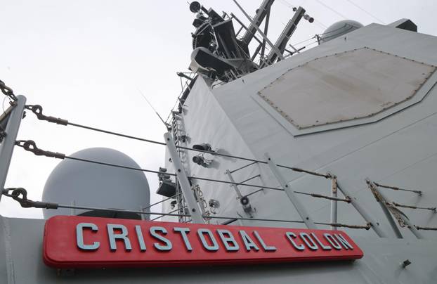 Split: Ekskluzivni obilazak fregate F-105 Cristóbal Colón, jednog od tehnološki najnaprednijih brodova španjolske ratne mornarice